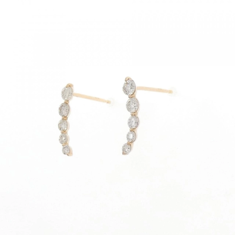 K18PG Bông tai kim cương 0.40CT - Hàng hiệu Chính hãng 863836