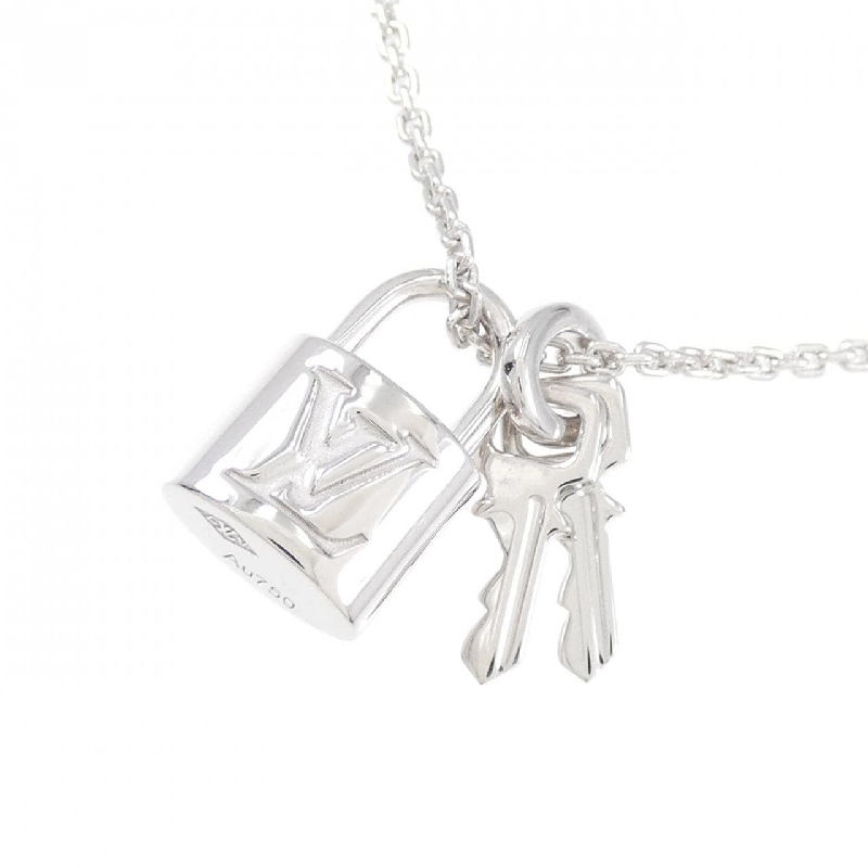 Nhẫn cổ điển Louis Vuitton Pandantif Lockit - Hàng hiệu Authentic 839521