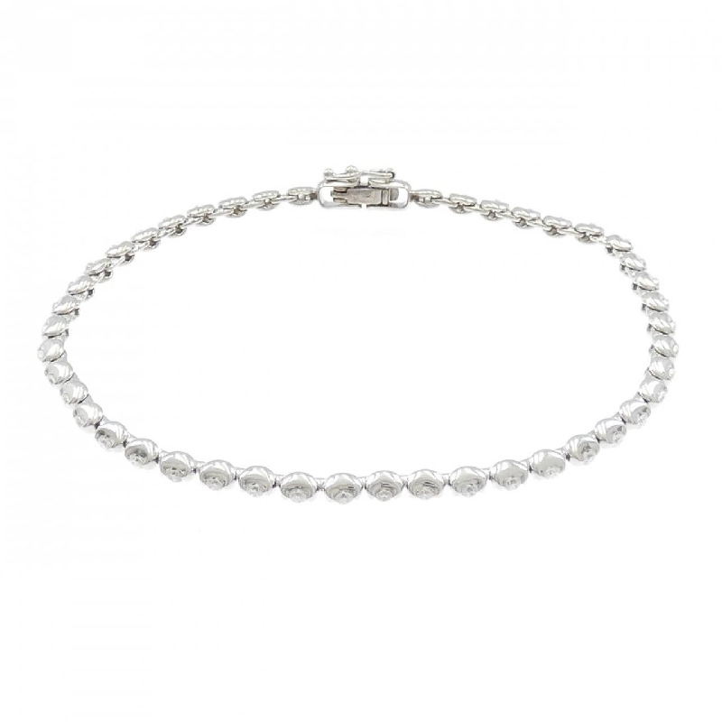 K18WG Vòng tay kim cương 1.00CT - Hàng hiệu Chính hãng 870150