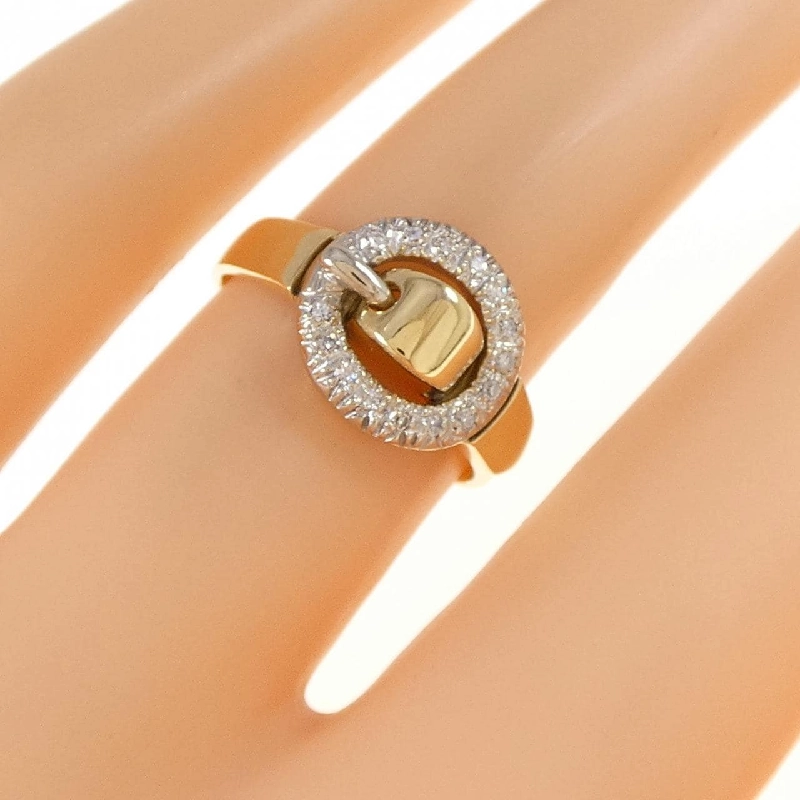 Nhẫn kim cương 750YG/750WG 669509