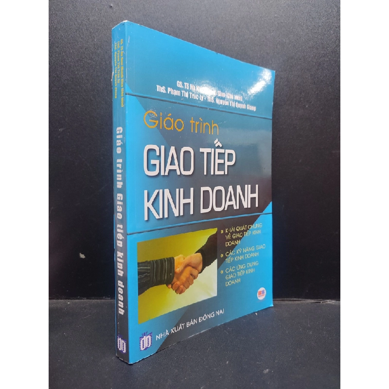Giáo Trình Giao Tiếp Kinh Doanh GS.TS Hà Nam Khánh Giao chủ biên mới 90% bẩn nhẹ 2022 HCM.TN1504 giáo dục Oreka-Blogmeo 134494
