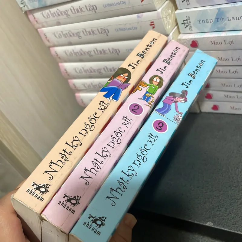 (văn học thiếu nhi) - Nhật Ký Ngốc Xít ( tập 1,2,3) - Jim Benton 1003831