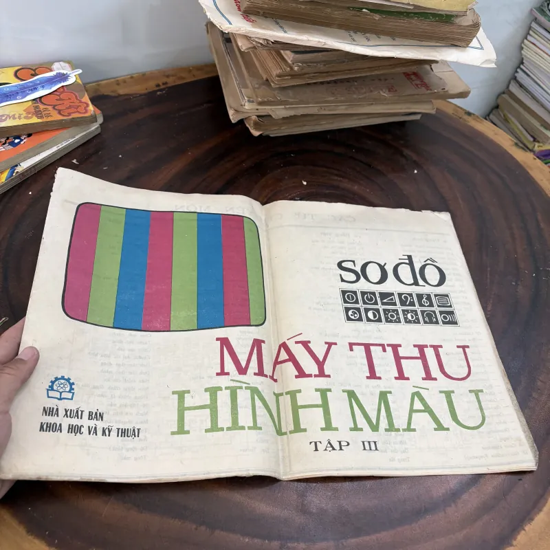 [Khổ To] - II Sách Kỹ Thuật: Sơ Đồ Máy Thu Hình Màu (Tập 3) - 1987 993509