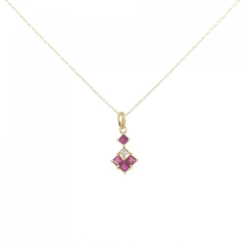 K18YG Nhẫn Ruby - Hàng hiệu Chính hãng 858292