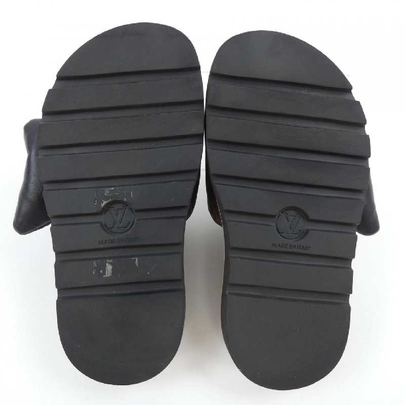 Louis Vuitton LOUIS VUITTON Bình gourd Yayoi Kusama LV×YK Bể bơi gối - Dòng Mules Sandal 658980