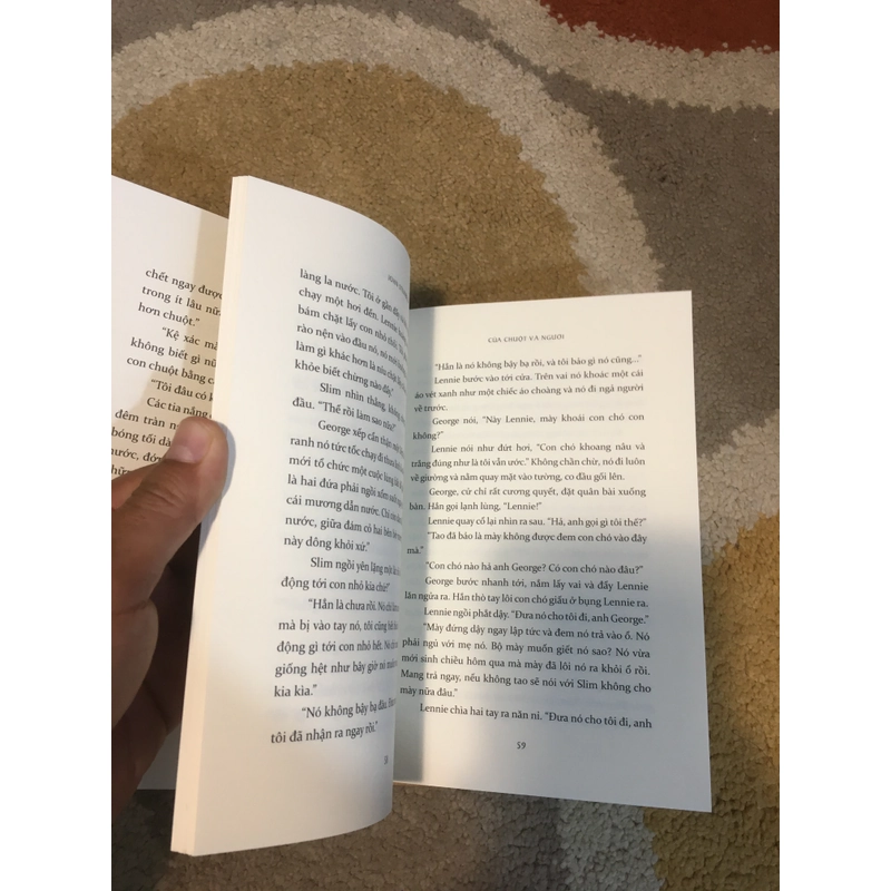 Của Chuột và Người - John Steinbeck (bìa cứng) 139209