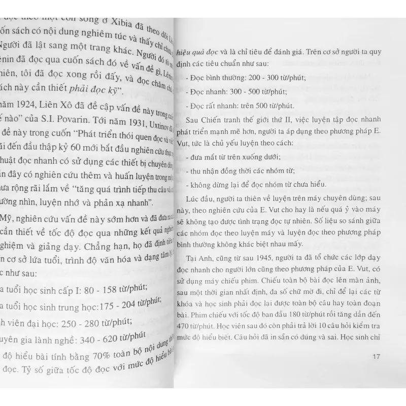 Kỹ thuật đọc nhanh các sách báo và tài liệu khoa học - kỹ thuật 23545