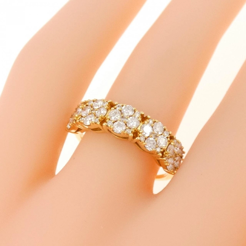 Nhẫn kim cương K18YG 1.00CT 671339