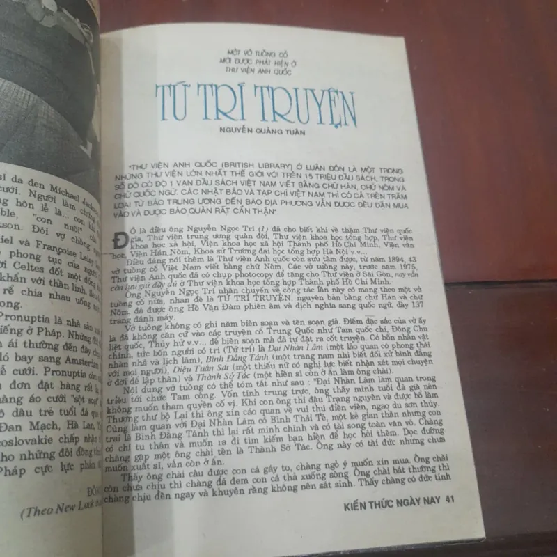 Bán nguyệt san KIẾN THỨC NGÀY NAY số 114 ngày 15-7-1993 789597