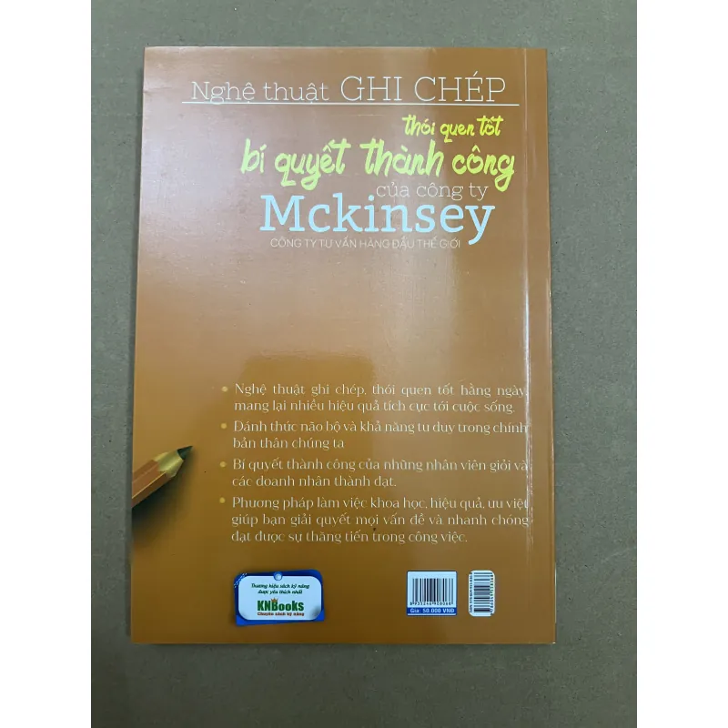 Nghệ thuật ghi chép thói quen tốt bí quyết thành công của công ty Mckinsey 1002783