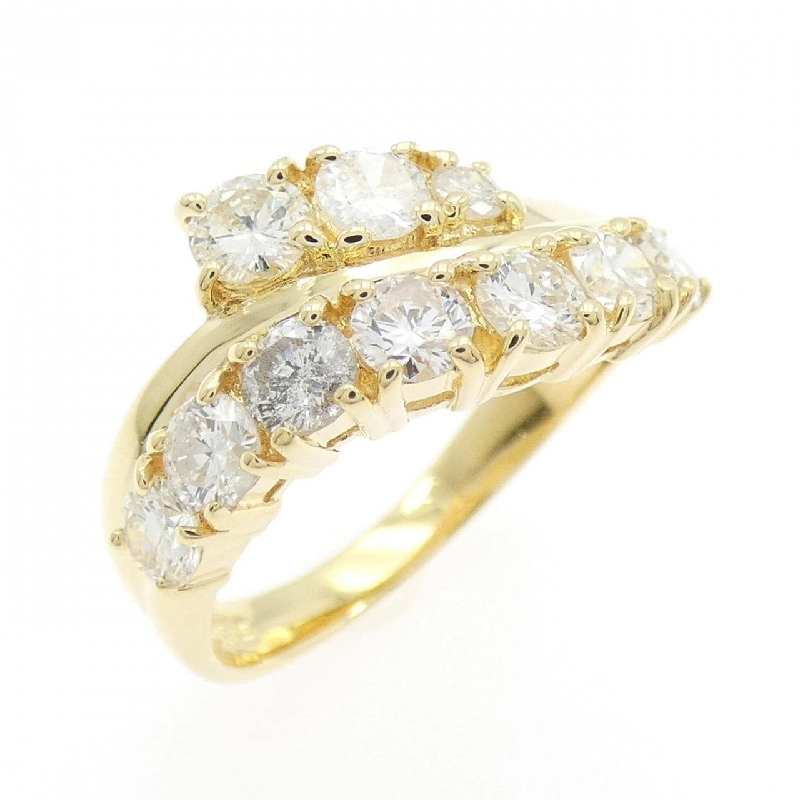 Nhẫn kim cương K18YG 1.14CT - Hàng hiệu Authentic 851227