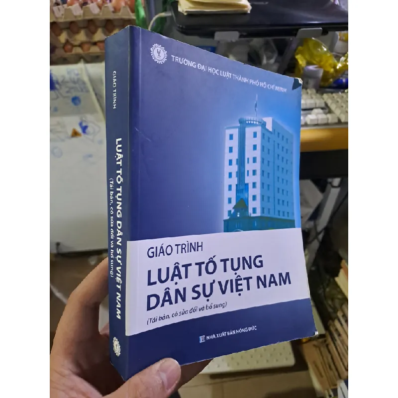 Giáo trình luật tố tụng dân sự Việt Nam mới 90% 2023 GIÁO TRÌNH, CHUYÊN MÔN HCM1709 559961