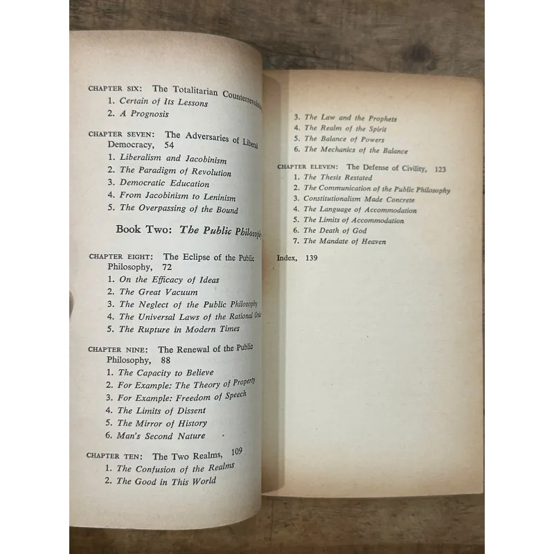 The Public Philosophy - Walter Lippman (Sách Triết Học Chính Trị, Hiếm) 736357
