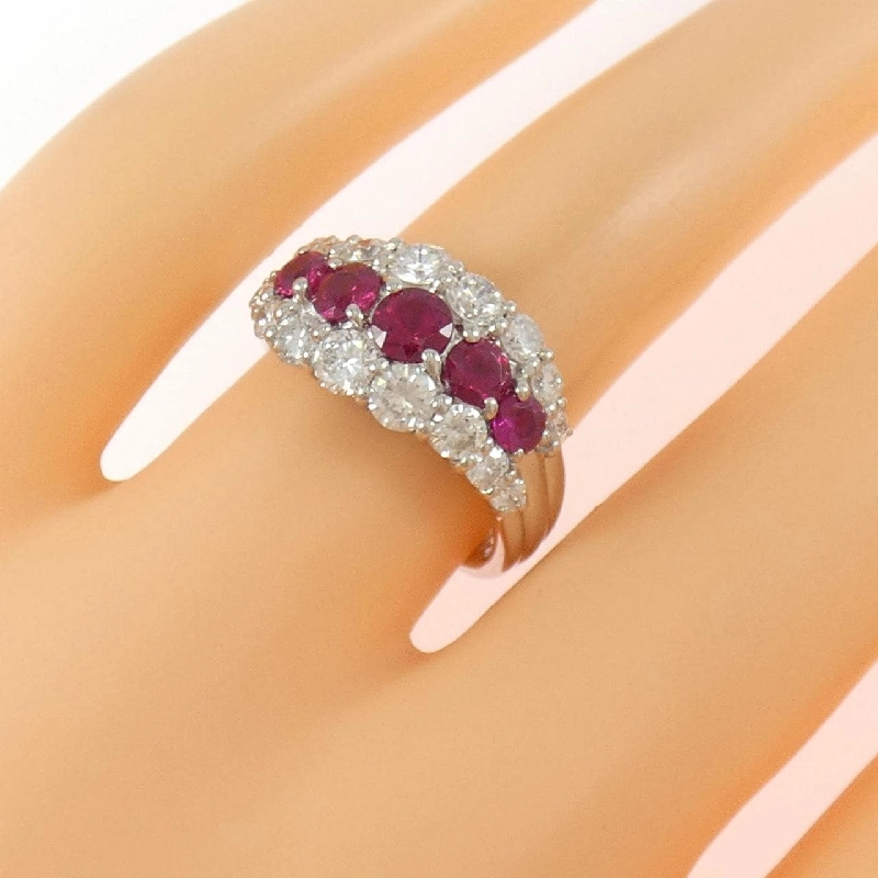 Nhẫn Ruby PT900 1.10CT 666591