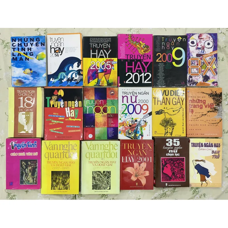 Combo 555k/18 cuốn văn học Việt Nam 1031279