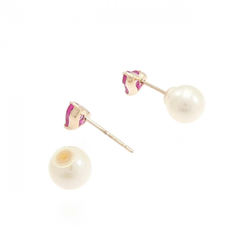 Bông tai ngọc ruby tổng hợp Samantha Tiara - Hàng hiệu Authentic 842513