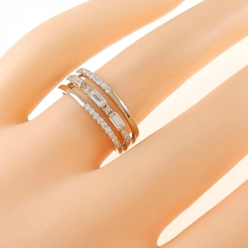 Nhẫn kim cương K18PG 0.53CT 672045