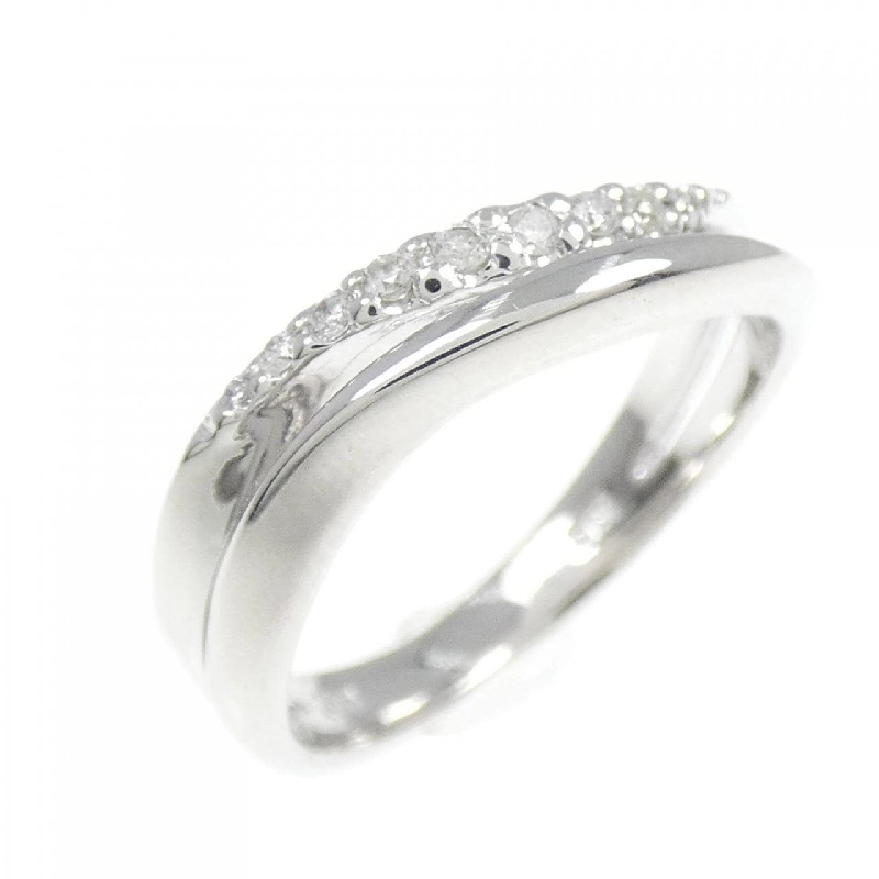 Nhẫn kim cương K18WG 0.07CT 671050