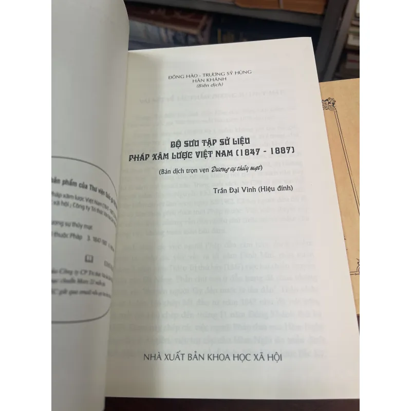 BỘ SƯU TẬP SỬ LIỆU PHÁP XÂM LƯỢC VIỆT NAM 1847-1887 937128