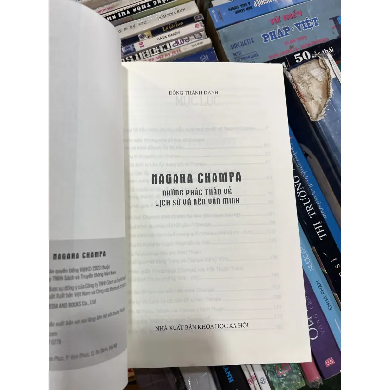 NAGARA CHAMPA: NHỮNG PHÁC THẢO VỀ LỊCH SỬ VÀ NỀN VĂN MINH - ĐỔNG THÀNH DANH  976409