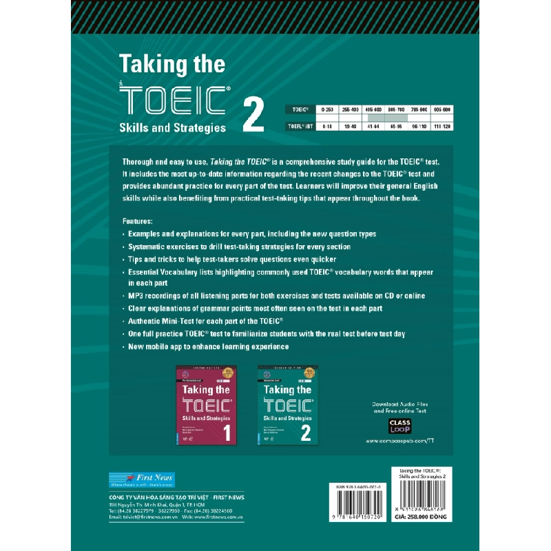 Taking The TOEIC 2 - Skills And Strategies - Peggy Anderson, Mary Katherine Chadwick, Nancie Mckinnon 281424