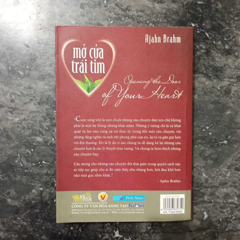 Mở Cửa Trái Tim - Ajahn Brahm |(Sách Chữa Lành) 975624