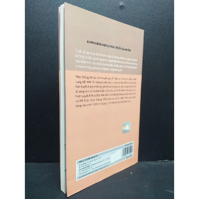 Thuật tuyển dụng và sa thải mới 90% 2019 HCM0107 Brian Tracy KỸ NĂNG 179746