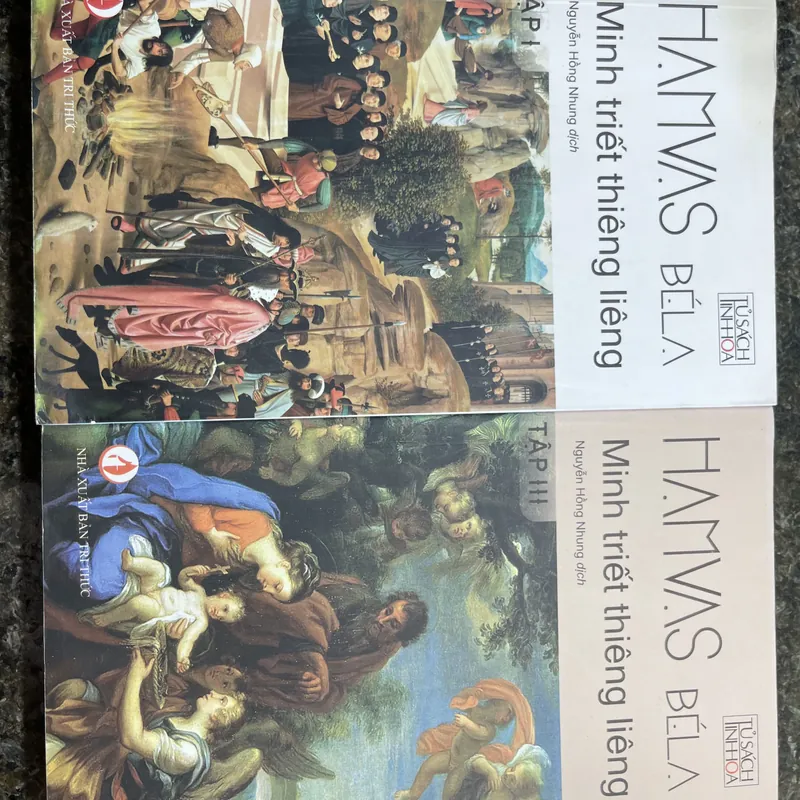 Minh triết thiêng liêng Hamvas Bela tập 1 và 3 726258