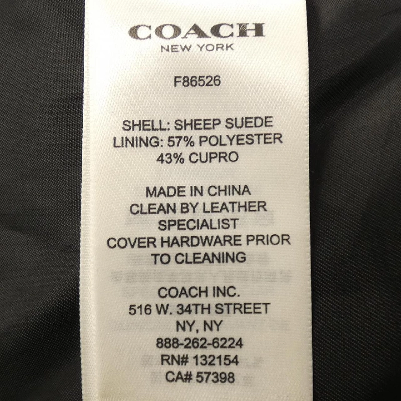 COACH F86526 Áo khoác da - Hàng hiệu Authentic 817571