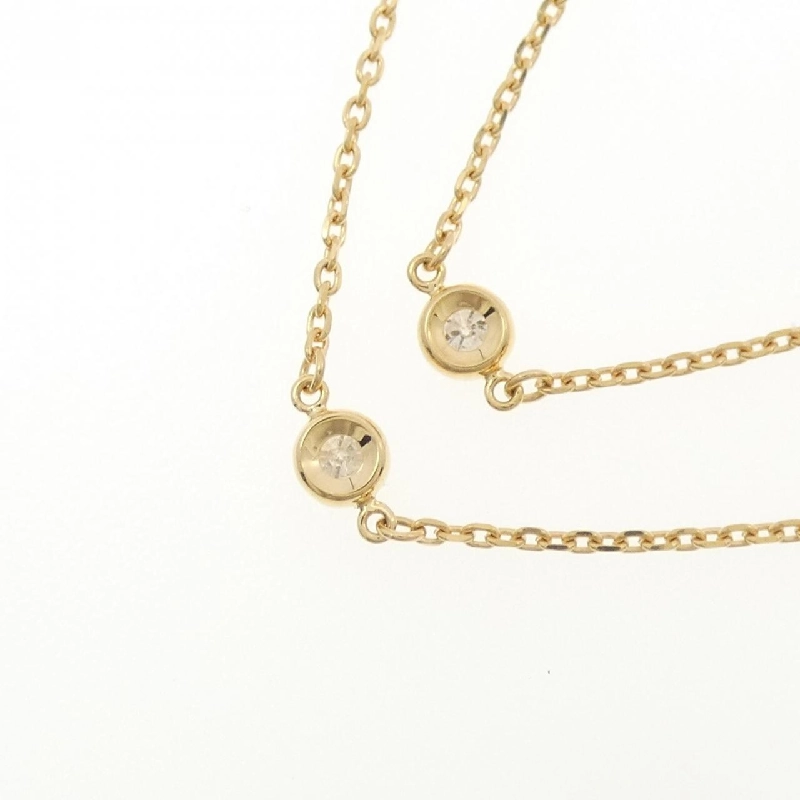 K18YG Dây chuyền kim cương 0.70CT - Hàng hiệu Authentic 849033