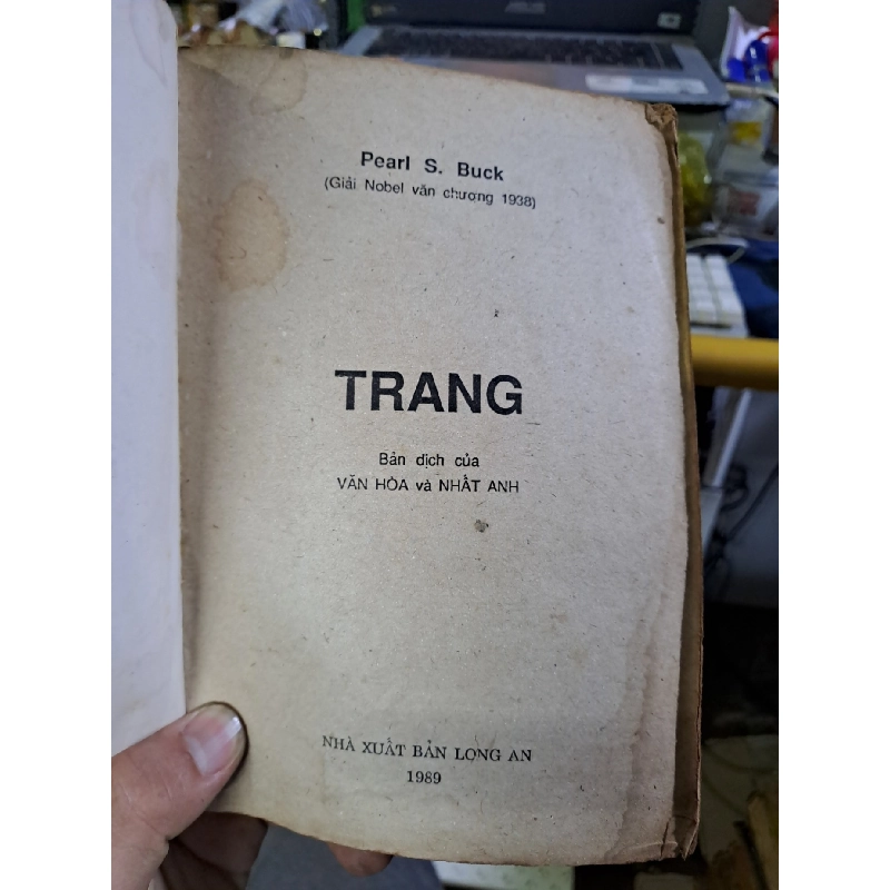 Trang Pearl Buck Tiểu thuyết 1989 mới 80% ố vàng Văn học nước ngoài HCM1709 923396