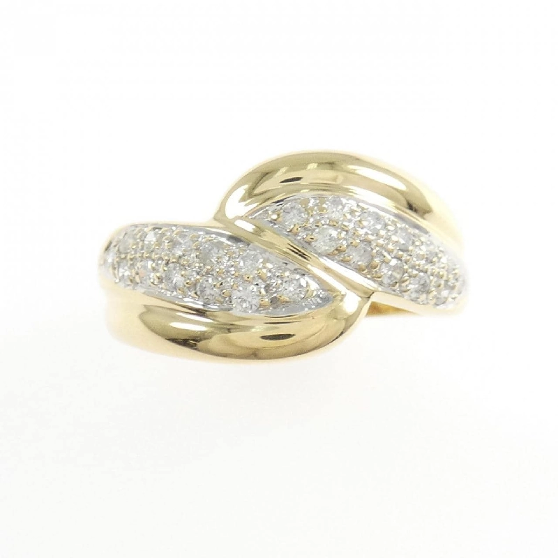 Nhẫn kim cương K18YG/K18WG 0.25CT - Hàng hiệu Chính hãng 851751