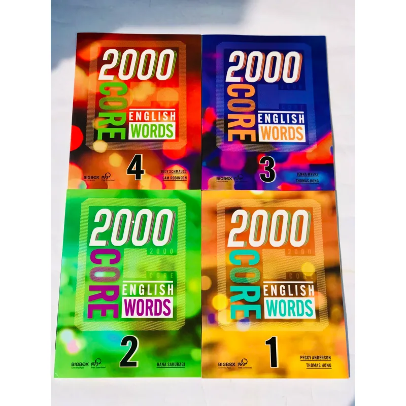 Bộ sách 2000 core English words (4 cuốn) 732956
