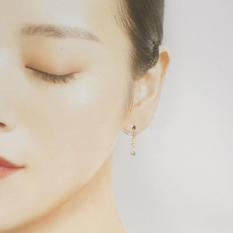 K18YG Bông tai kim cương 0.30CT - Hàng hiệu Chính hãng 869267