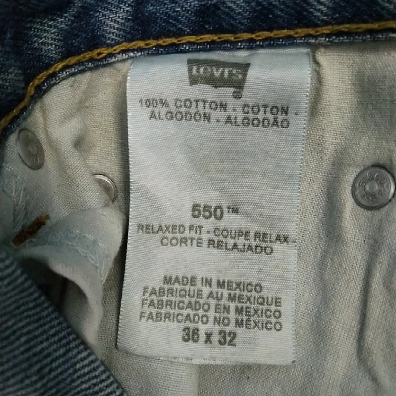 Quần jean Levi's 550 493180