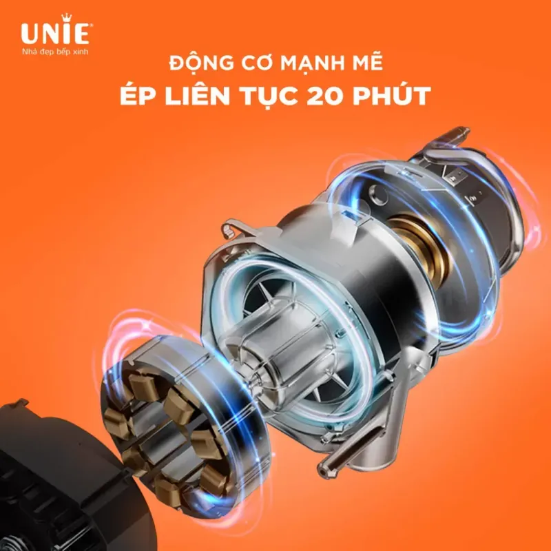 Máy ép chậm UNIE USJDC71S công suất 400W 762738