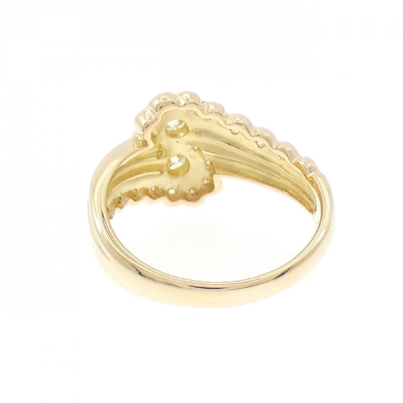 Nhẫn kim cương K18YG 0.293CT - Hàng hiệu Authentic 853873