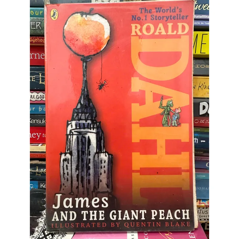 James and the Giant Peach by renowned author Roald Dahl, illustrated by Quentin Blake 708518