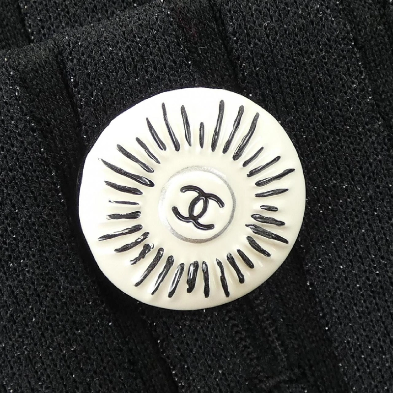 Áo khoác không cổ CHANEL P71829V63372 629726