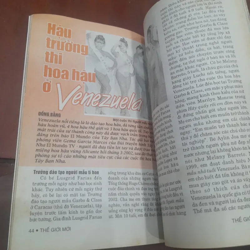 THẾ GIỚI MỚI số 498 ngày 5.8.2002 752197