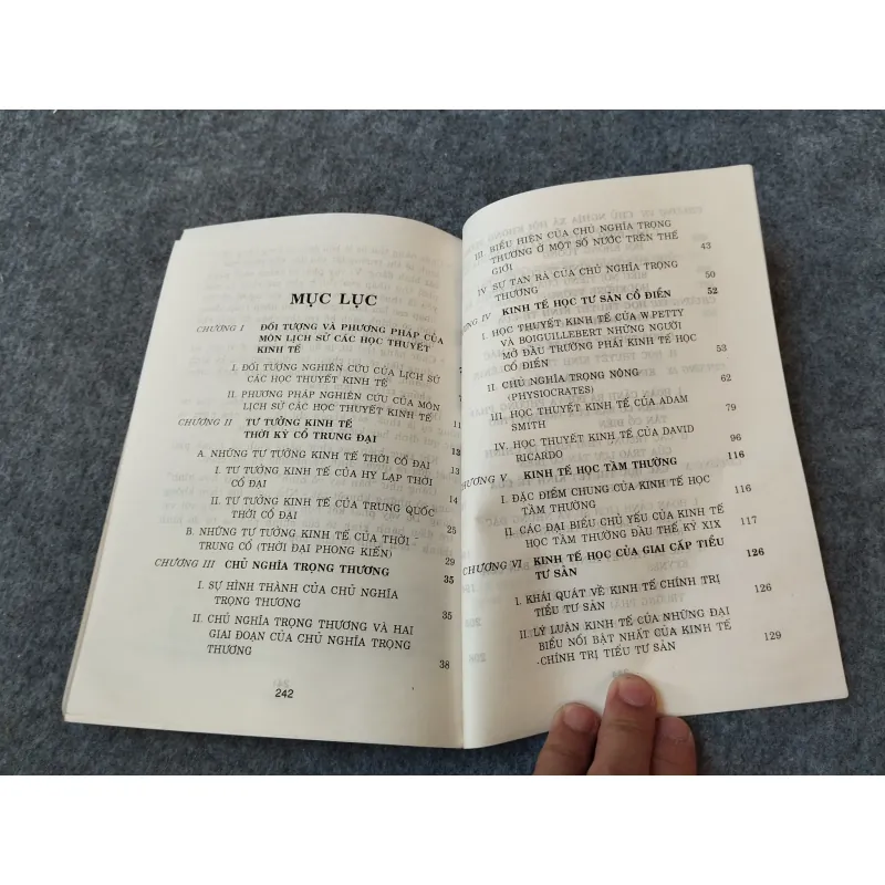 LỊCH SỬ CÁC HỌC THUYẾT KINH TẾ 719989