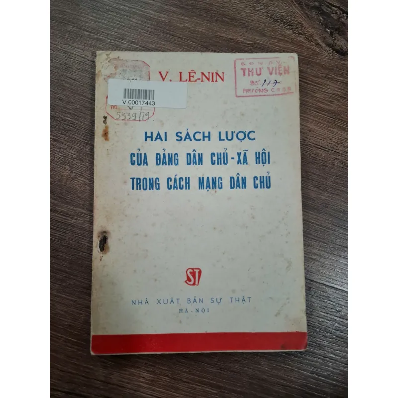 Hai sách lược của đảng dân chủ - xã hội trong cách mạng dân chủ 714870