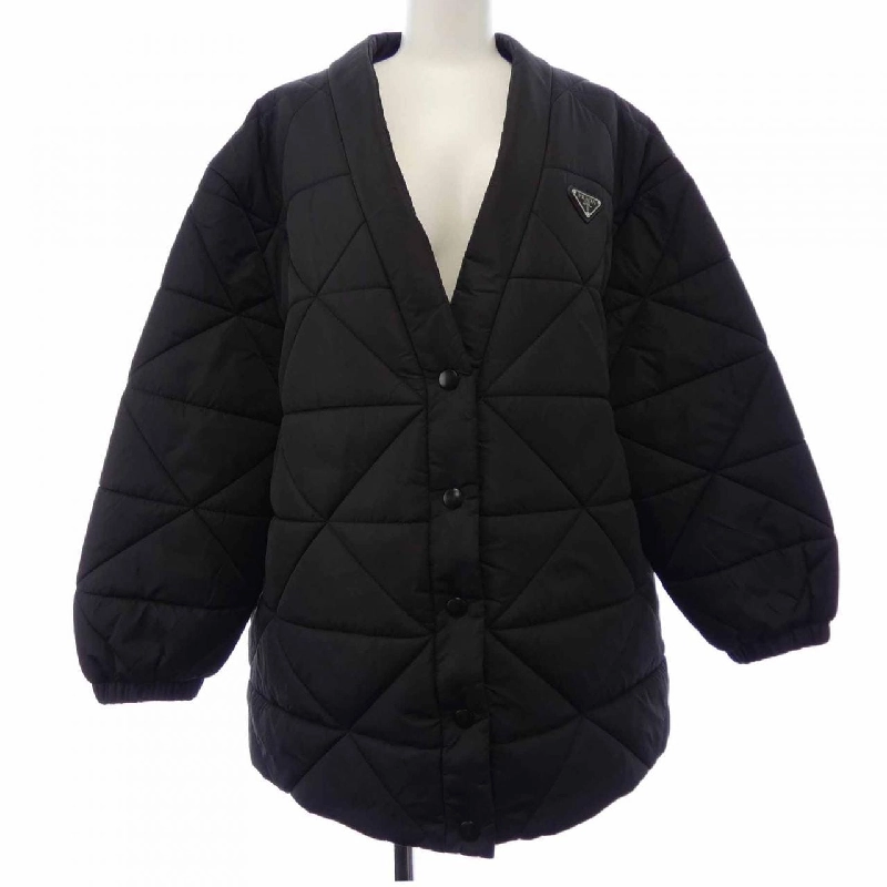 Áo khoác PRADA với logo hình tam giác 291967 S212 1WQ9 627934