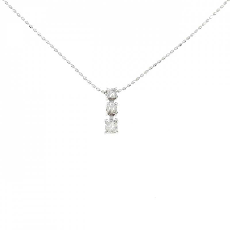 K18WG Dây chuyền kim cương 0.20CT - Hàng hiệu Authentic 861951