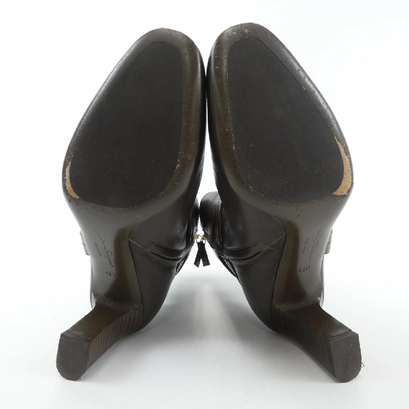 【Mã giảm giá】Salvatore Ferragamo SALVATORE FERRAGAMO Giày boot 664466