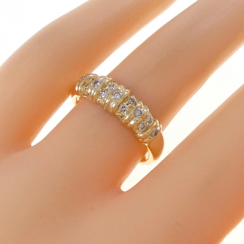 Nhẫn kim cương K18YG 0.25CT - Hàng hiệu chính hãng 849643