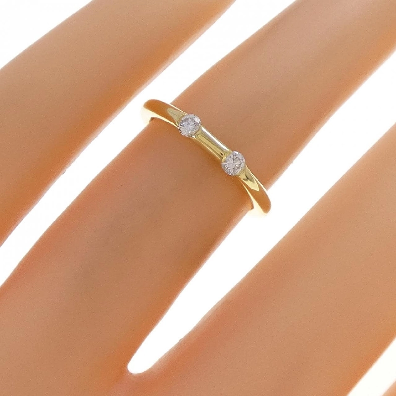 Nhẫn kim cương K18YG 0.10CT - Hàng hiệu chính hãng 852431