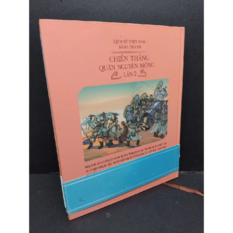 Chiến thắng quân Nguyên Mông lần 2 - Lịch sử Việt Nam bằng tranh (bìa cứng) mới 90% bẩn nhẹ 2021 HCM2809 Trần Bạch Đằng LỊCH SỬ - CHÍNH TRỊ - TRIẾT HỌC 297386