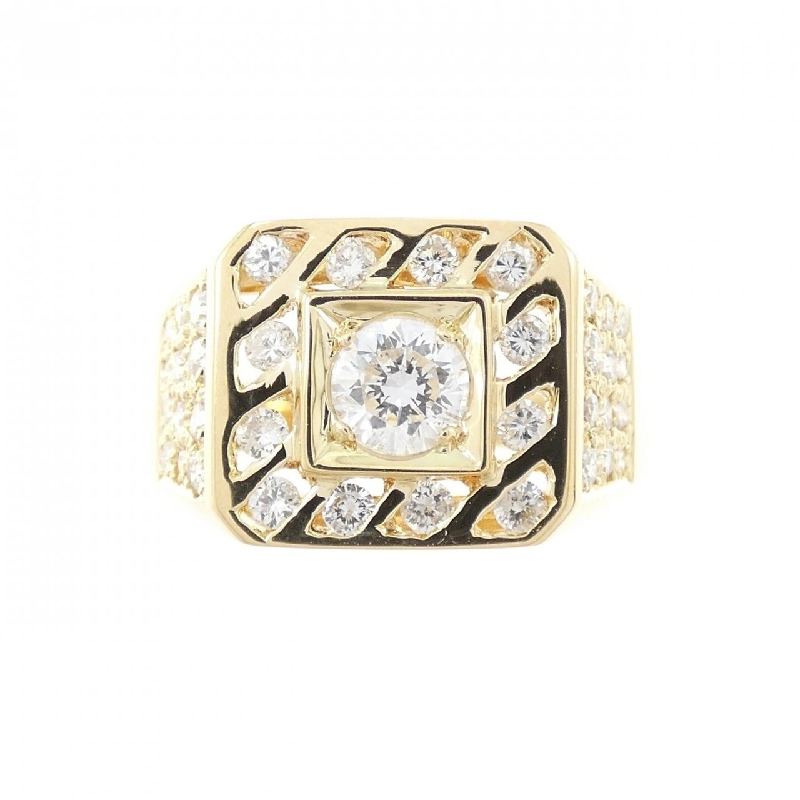 Nhẫn kim cương 750YG 0.95CT - Hàng hiệu Authentic 847119