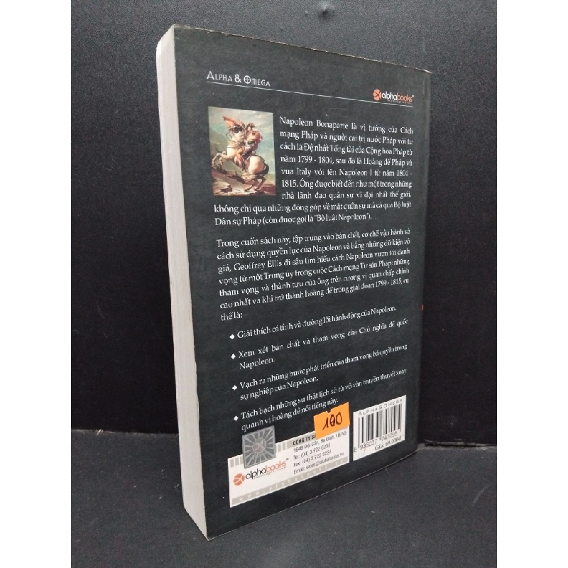 Napoleon mới 70% bẩn bìa, tróc gáy, tróc bìa 2008 HCM2410 Geoffrey Ellis LỊCH SỬ - CHÍNH TRỊ - TRIẾT HỌC 339326